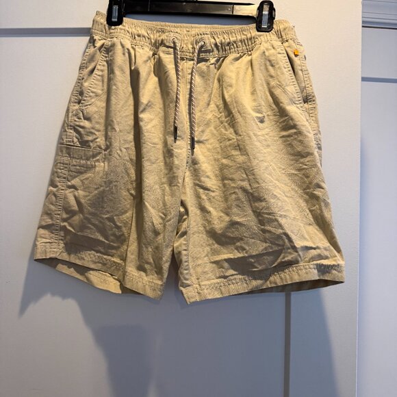 Mens Quicksilver Waterman Last Light Khaki Shorts Size Small - Picture 3 of 4